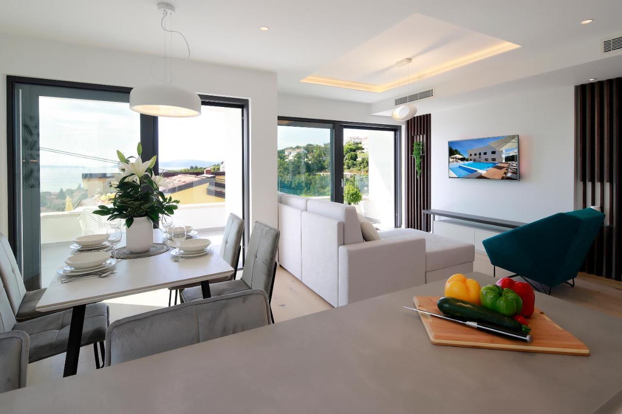 Modena Maris-Heated Pool-Grill-Relax-Jacuzzi Apartments Ičići Εξωτερικό φωτογραφία