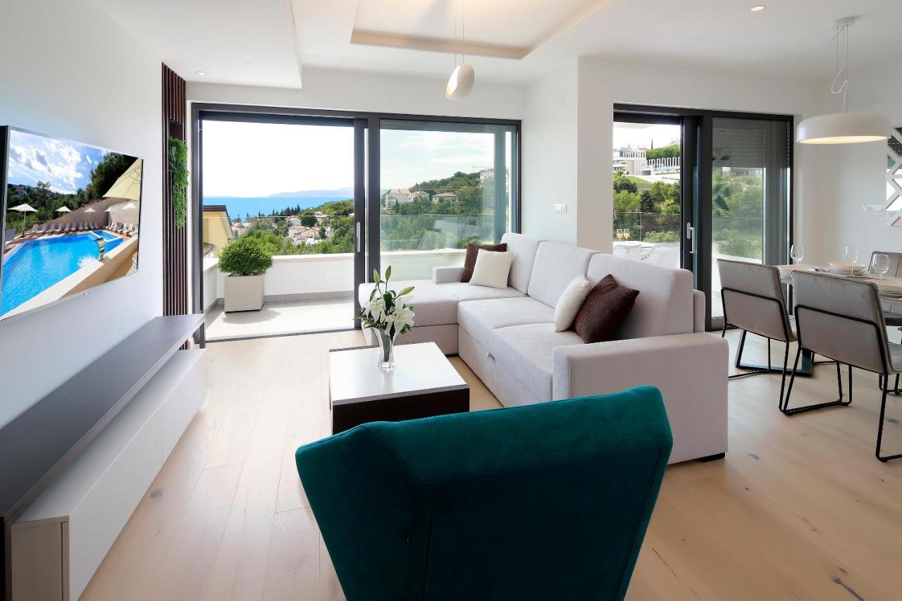 Modena Maris-Heated Pool-Grill-Relax-Jacuzzi Apartments Ičići Εξωτερικό φωτογραφία