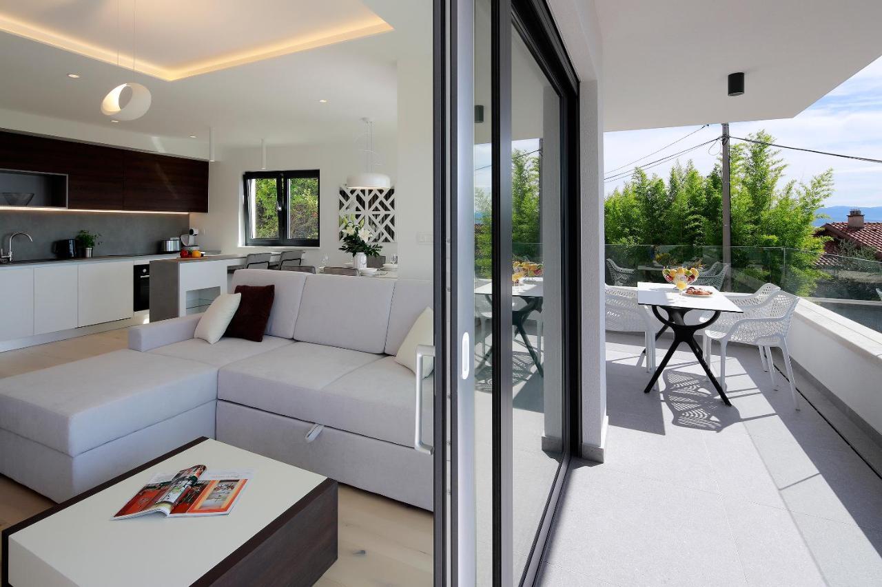 Modena Maris-Heated Pool-Grill-Relax-Jacuzzi Apartments Ičići Εξωτερικό φωτογραφία