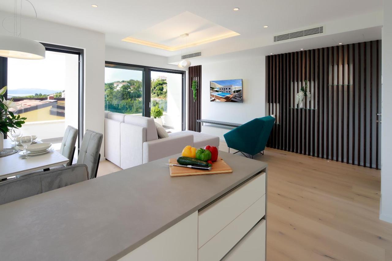Modena Maris-Heated Pool-Grill-Relax-Jacuzzi Apartments Ičići Εξωτερικό φωτογραφία