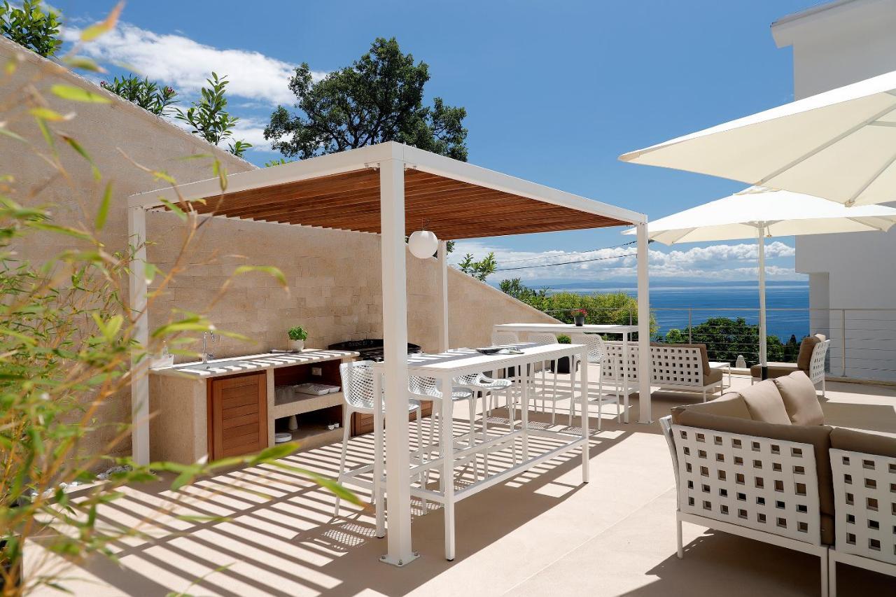 Modena Maris-Heated Pool-Grill-Relax-Jacuzzi Apartments Ičići Εξωτερικό φωτογραφία