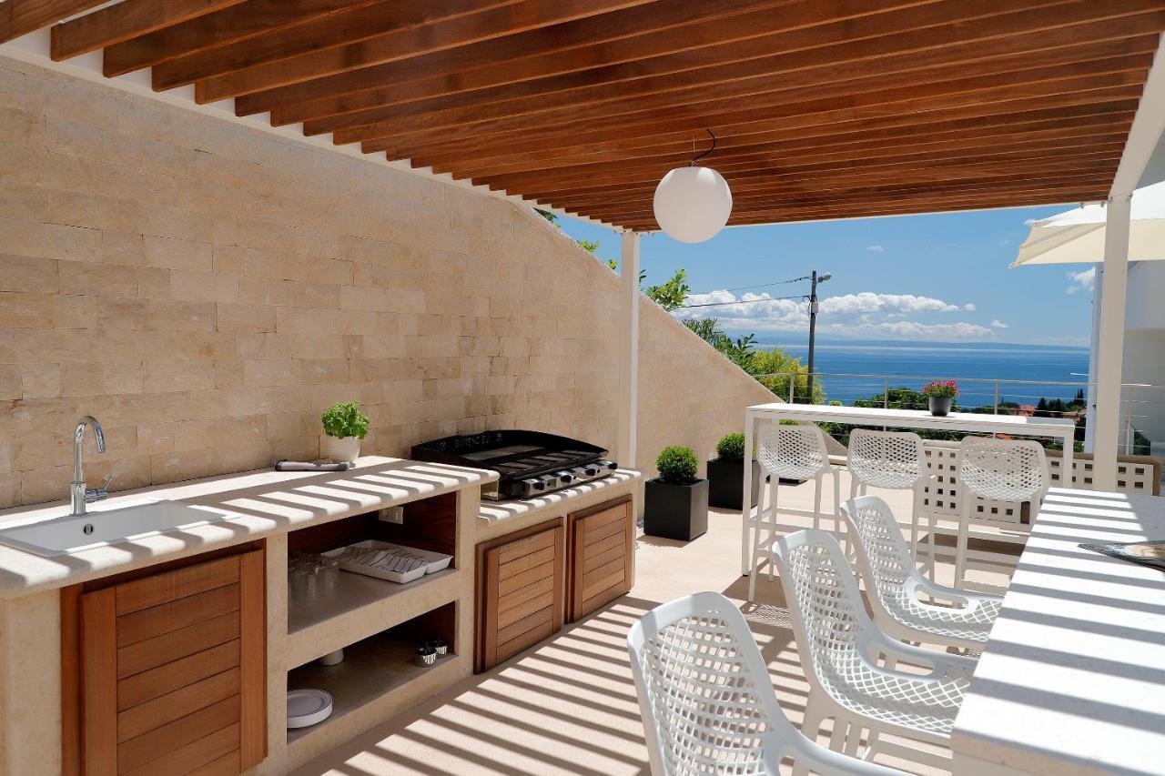 Modena Maris-Heated Pool-Grill-Relax-Jacuzzi Apartments Ičići Εξωτερικό φωτογραφία